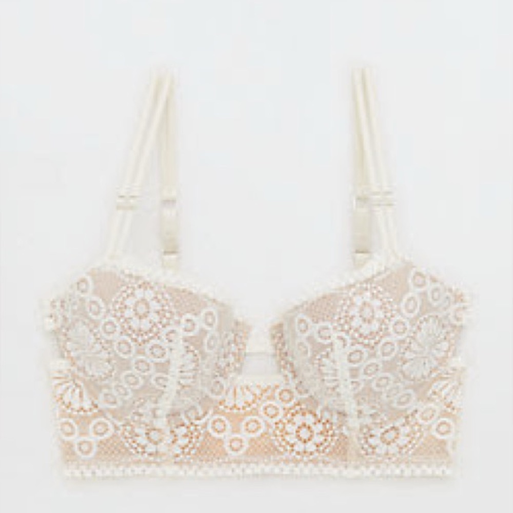 ❤️Aerie Real Power Balconette Joy Lace Bra❤️